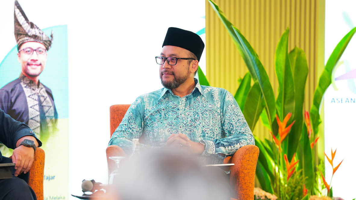 On a panel discussion at an ASEAN cultural heritage event